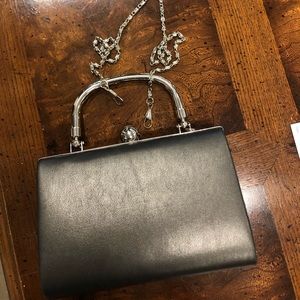 Women's Bijoux Terner Grey Evening Bag Purse